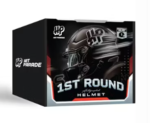 2025 Hit Parade Autographed Football Helmet 1st Round Series 1 Hobby Box