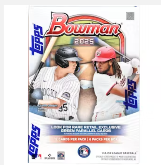 2025 Bowman Baseball 6-Pack Blaster Box