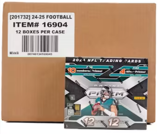 2024 Panini Prizm Football Hobby 12-Box Case