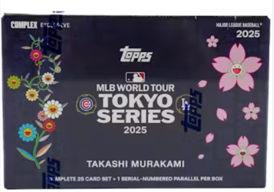 2025 Topps Baseball MLB World Tour Tokyo Series Takashi Murakami Box