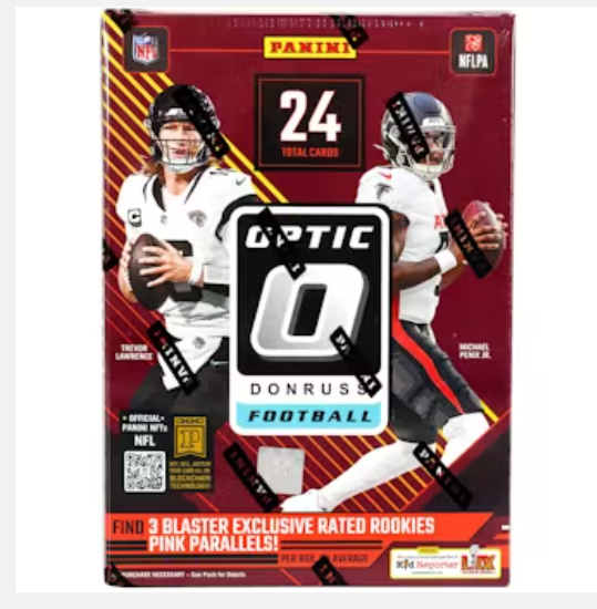 2024 Panini Donruss Optic Football 6-Pack Blaster Box (Pink Parallels!)